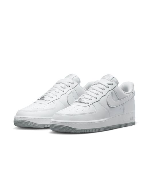 Nike Air Force 1 '07 'white Wolf Grey' for Men | Lyst