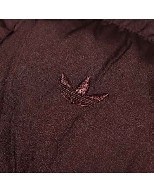 adidas W Short Vegan Puffer Jacket \'brown\' in Purple | Lyst
