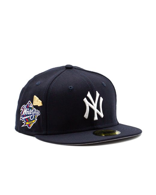 KTZ New York Yankees 1998 Logo History 59fifty Fitted In Blue For Men 