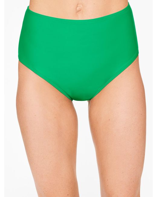 Aqua Club Green Ultra High Waist Swim Bottom