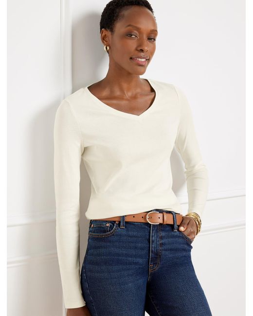 Talbots White Plus Petite
