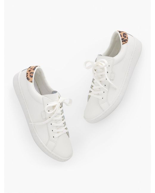 Keds White ® Ace Leather Sneakers