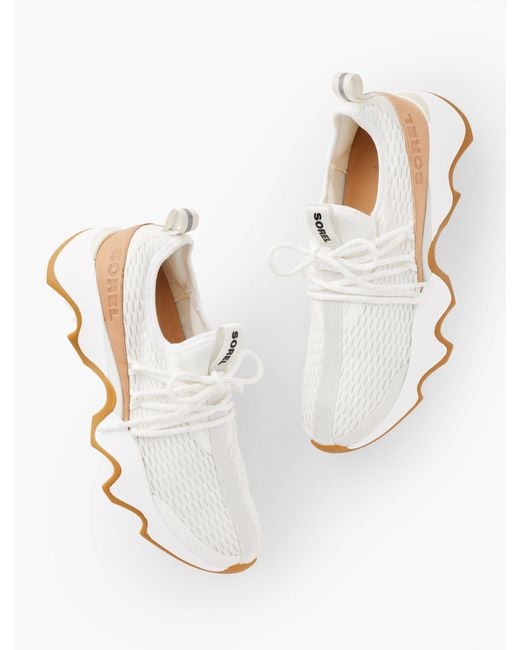 Sorel White Kinetictm Impact Ii Lace Up Sneakers
