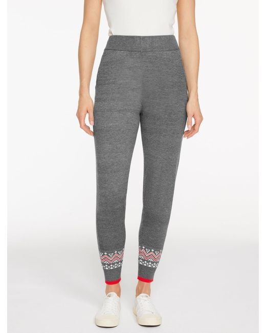 Talbots Gray Sweater Joggers