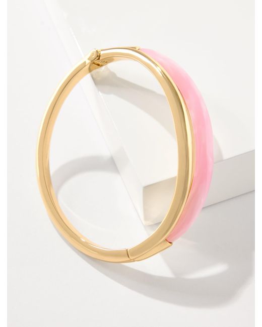 Talbots White Split Cuff Bracelet