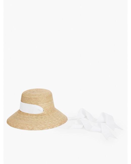 Sarah Bray White Bermuda Clematis Bucket Sun Hat