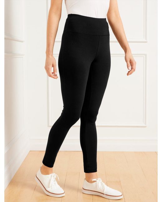 Talbots Black Everyday Stretch Leggings