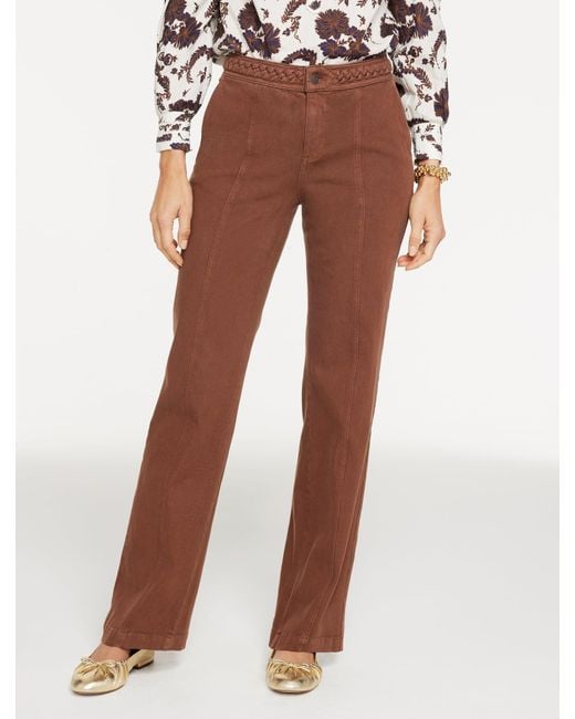 Talbots Brown Classic Jean Trousers