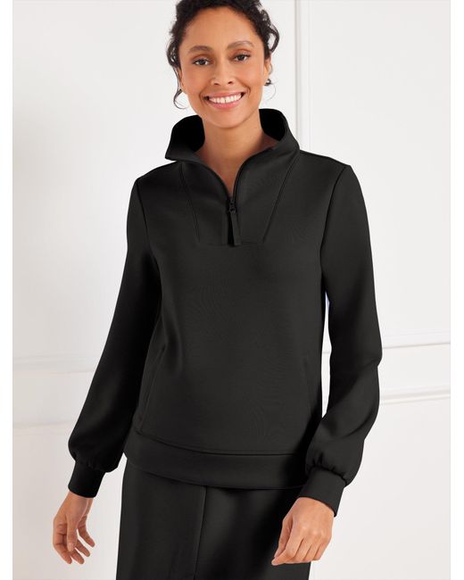 Pullover jumper with zip sale