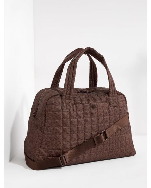 Talbots Brown T By Leopard Weekender Bag