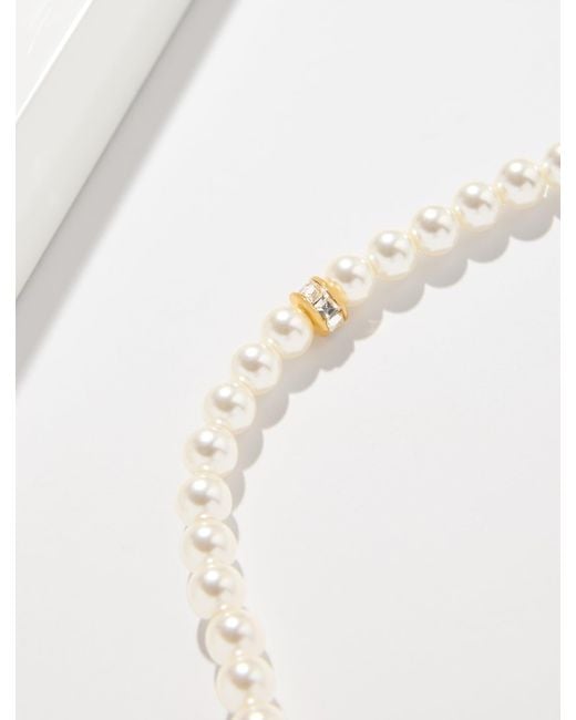 Talbots Natural Classic Pearl Necklace