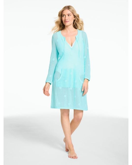 Aqua Club Blue Tunic Top Cover-up