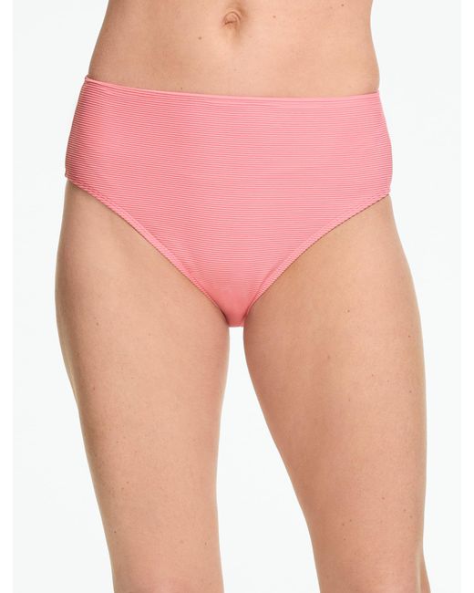 Aqua Club Pink Ultra High Waist Swim Bottom