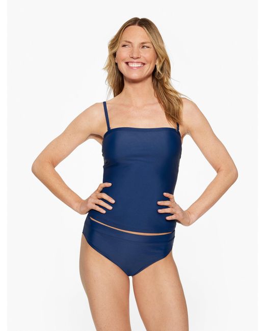 Aqua Club Blue Bandeau Tankini