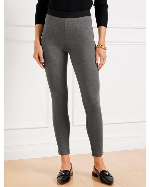 Talbots Gray Soho Leggings