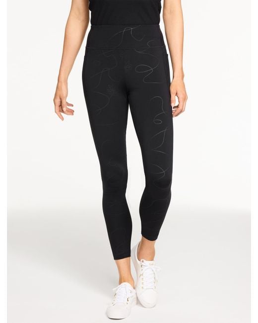 Talbots Black Out & About Leggings