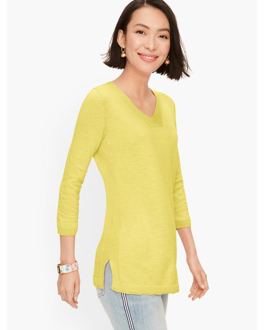 talbots v neck sweater
