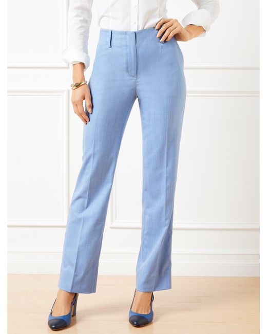 Talbots Blue Southampton Straight Leg Pants