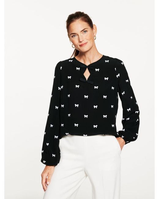 Talbots Black Soft Top