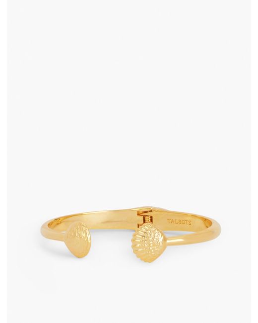 Talbots Metallic Seashell Hinge Bracelet