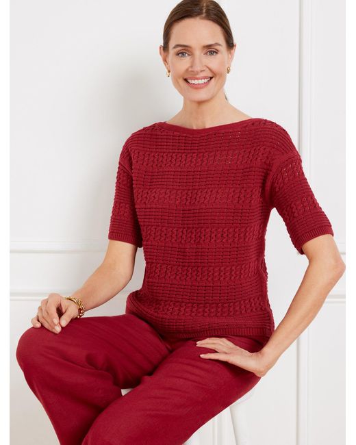 Talbots Red Plus Size