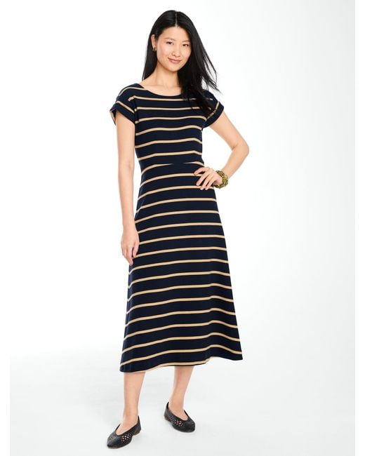 Talbots Black Fit & Flare Dress