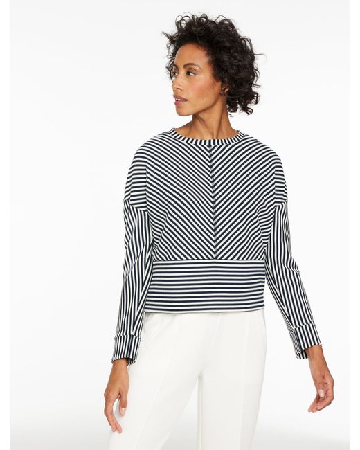Talbots Blue Crewneck Sweater Pullover