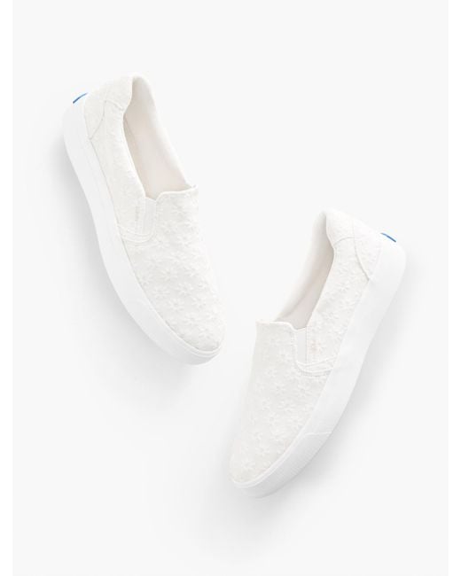Keds White ® Pursuit Slip On Sneakers