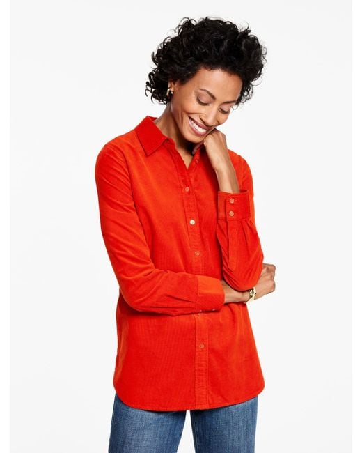Talbots Red Plus Size