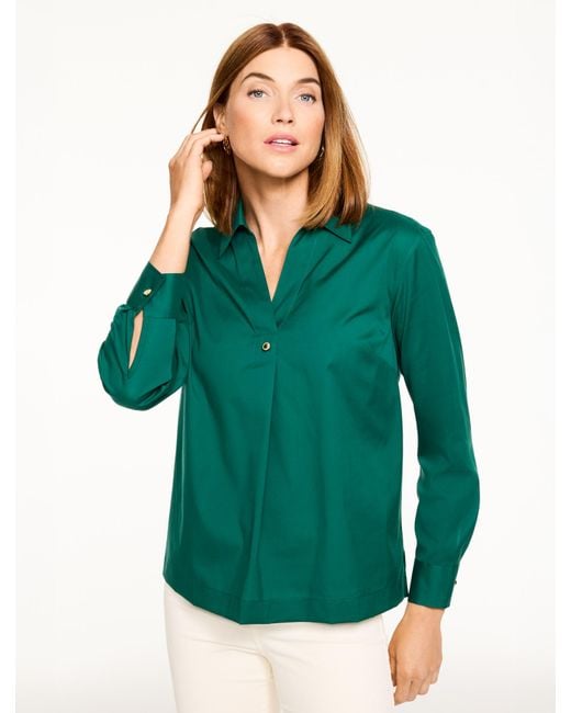 Talbots Green Plus Size