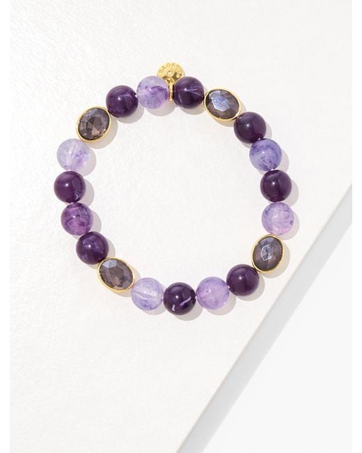 Talbots Pink Noble Chain Stretch Bracelet