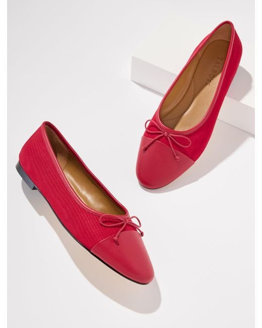 Talbots Pink Ansly Ballet Flats