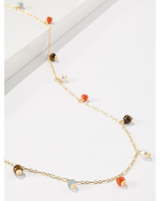 Talbots Natural Lillet Convertible Necklace