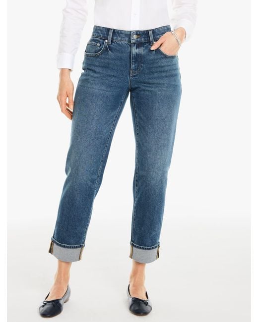 Talbots Blue Everyday Relaxed Jeans