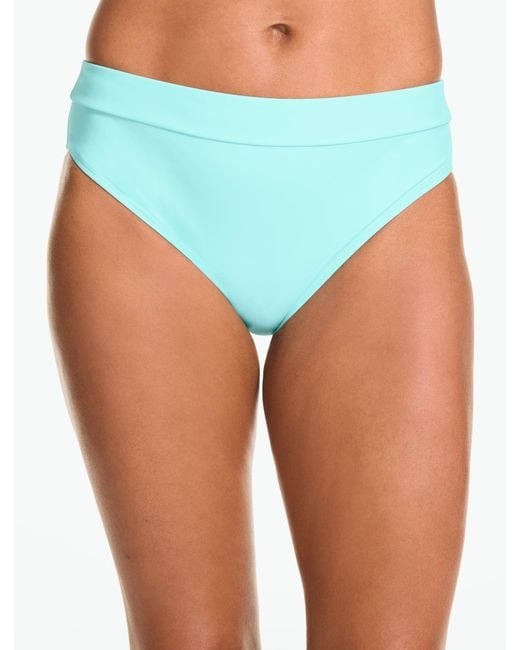 Aqua Club Blue High Waist Swim Bottom