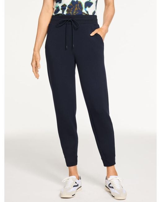 Talbots Blue Airknit Stretch Jogger Pants