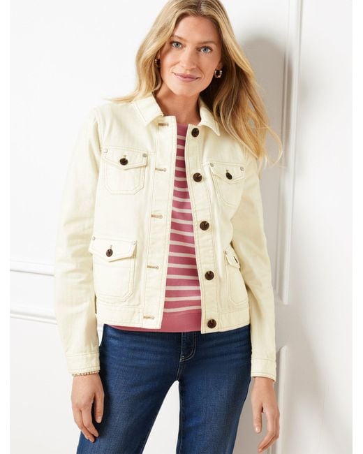 Talbots Natural Studio Chore Jacket