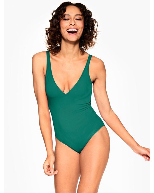 Talbots Green Profile By Gottex® One Piece
