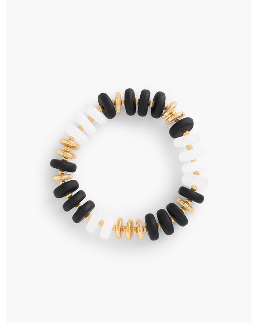 Talbots Multicolor Disc Stretch Bracelet