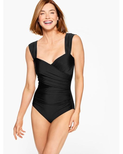 Miraclesuit Black ® Crossover One Piece