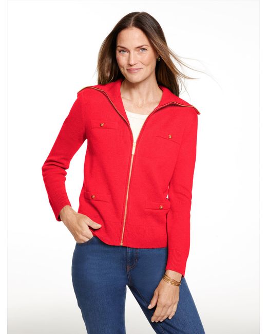 Talbots Red Plus Size