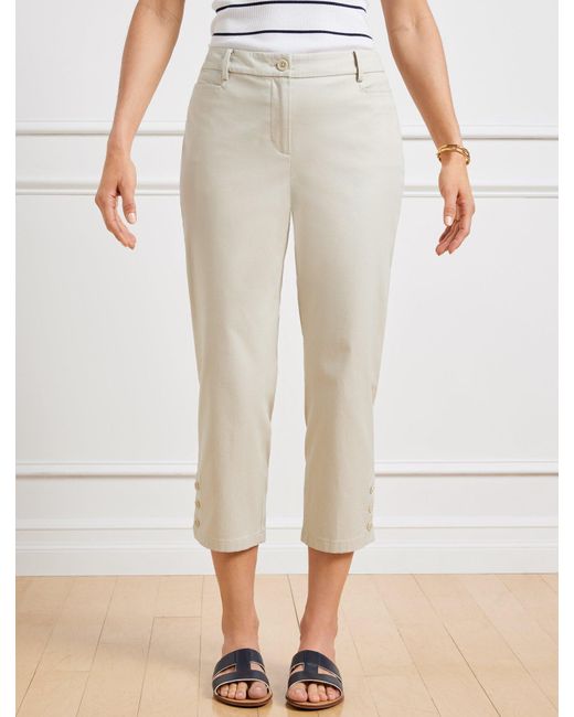 Talbots Natural Perfect Skimmers Pants