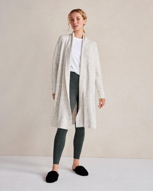 Talbots Natural Donegal Duster Cardigan Sweater