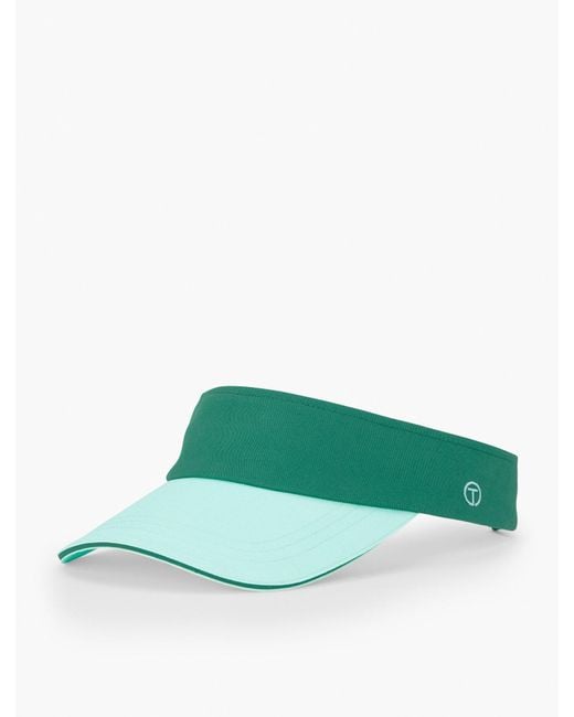 Talbots Green T By Colorblock Visor