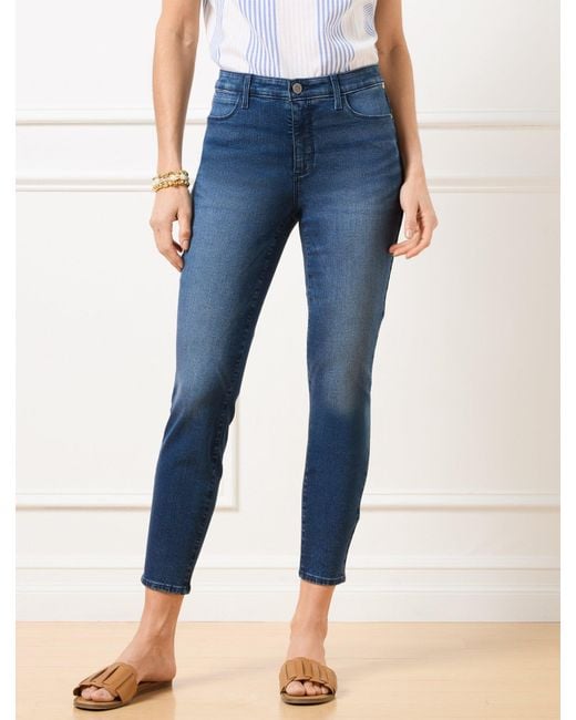 Talbots Women's Blue Jegging Crops