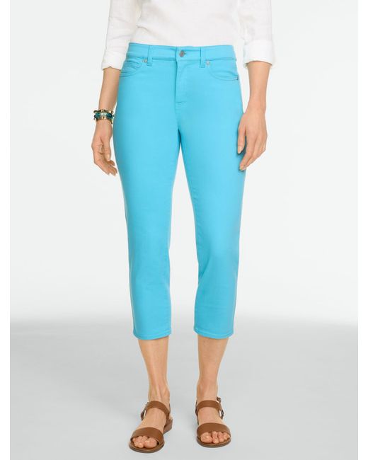 Talbots Blue Capri Jeggings