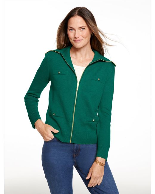 Talbots Green Plus Size