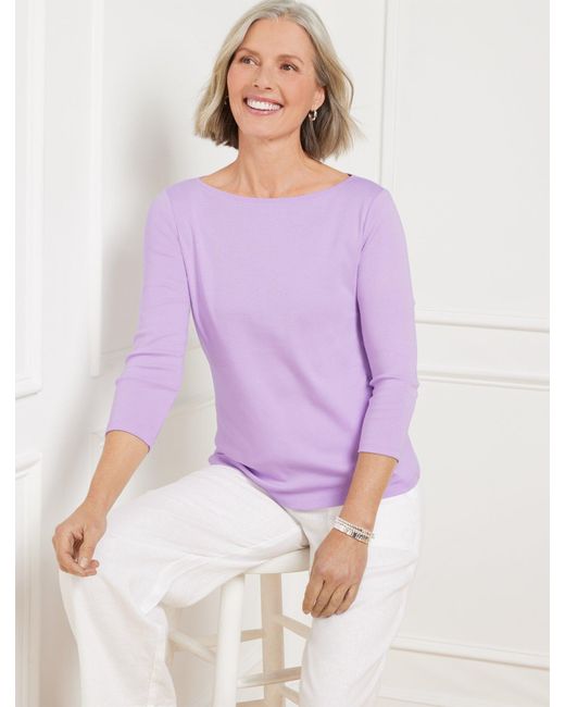 Talbots Purple Plus Size