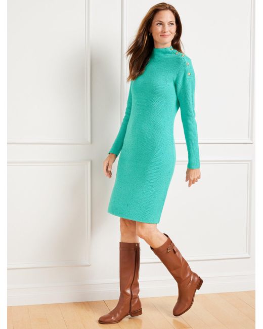 Turquoise sweater deals dress