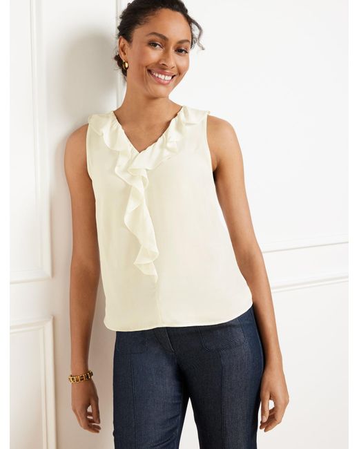 Talbots White Plus Petite